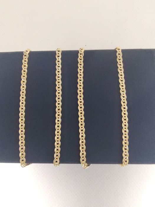 Złoty łańcuszek splot Mona Lisa PR 585