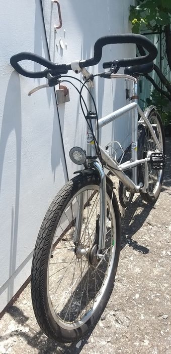 Велосипед Mercedes Benz, планетарная втулка, на клиновидном ремне.