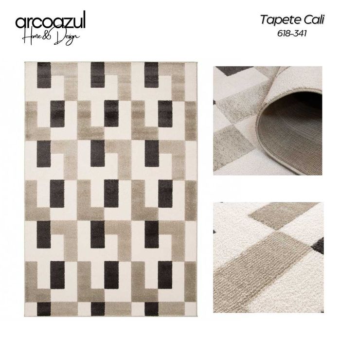 Tapete Cali - 160x230cm - Várias Medidas e 4 Padroes By Arcoazul