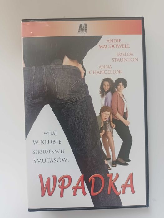 Wpadka VHS, używana kaseta, Andie MacDowell