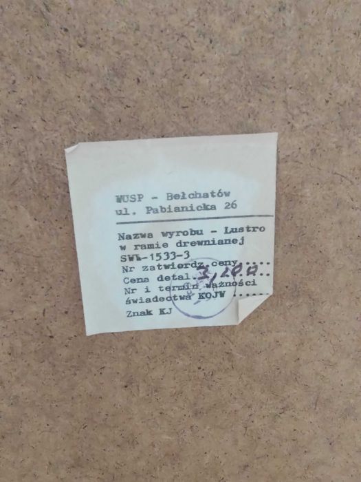stolik , lustro , konsola pod telefon lub toaletka vintage