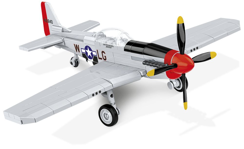 Klocki Cobi 5847 Samolot P-51D Mustang Top Gun Maverick 150 El
