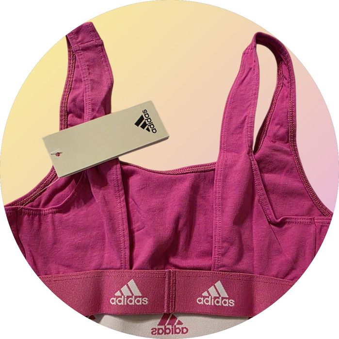 Adidas stanik top Active Comfort Cotton Scoop Bralette