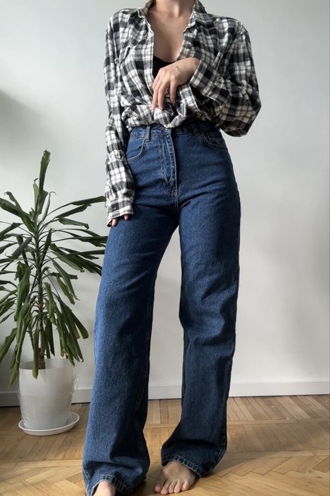 джинси з високою посадкою