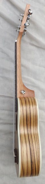 Ukulele soprano madeira de zebrano