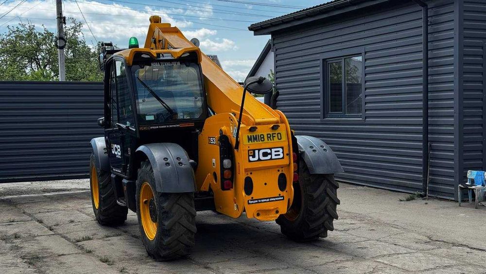 Телескопічний навантажувач JCB 531-70 2018 р. 55 кВт. 4585 м/год.