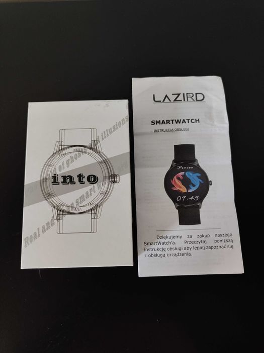 Smartwatch Lazird Platnium Damski Różowe złoto + Opaska