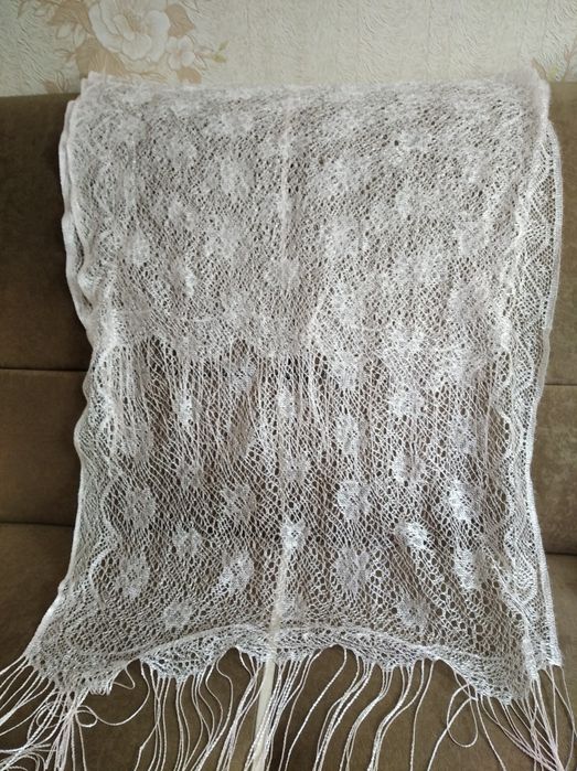 Шарф жіночий сіткою