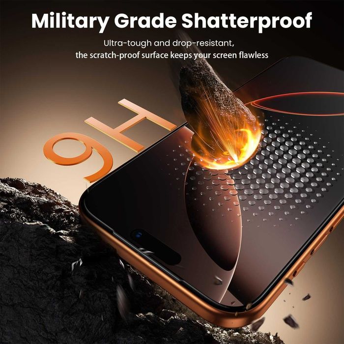 Антишпионское стекло 'Hoerrye' к iPhone 17 Pro Max