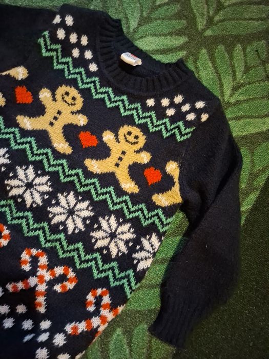 Sweterek świąteczny 110/116