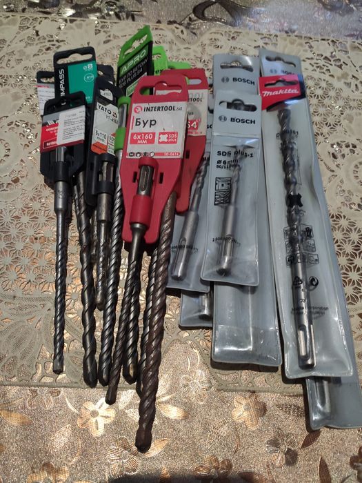 Диски алмазные 125мм.Буры по бетону