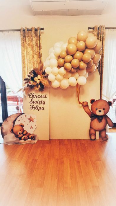 Dekoracje, ścianki balonowe