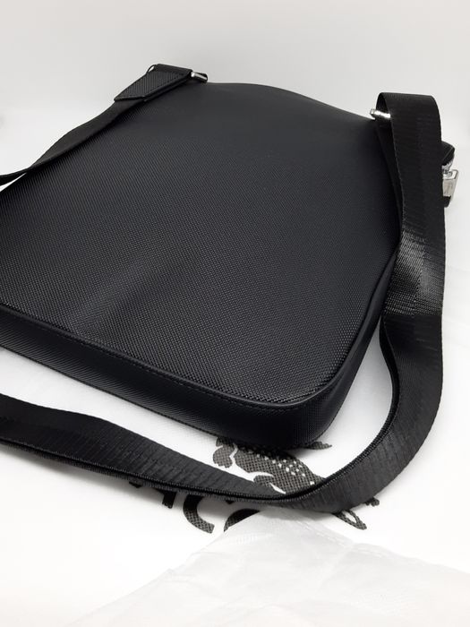 Чоловіча сумка через плече лакоста | Мужская сумка лакоста барсетка