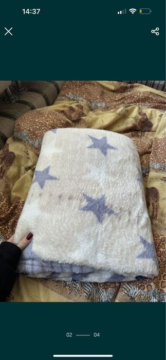 Плед махровий новий