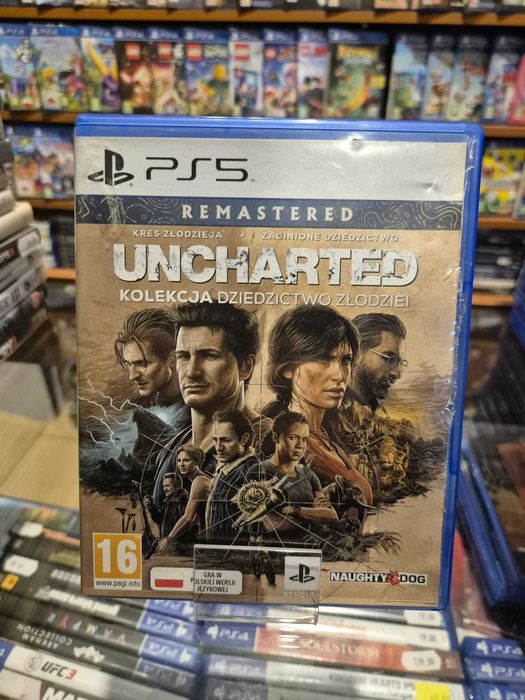 Gra Uncharted Kolekcja Dziedzictwo Złodziei PS5 PL / Poznań / Sklep /