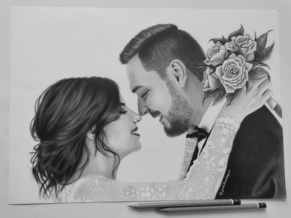 Portret w ołówku na zamówienie