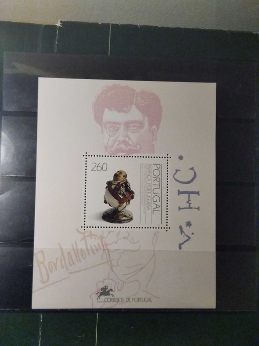 1992 Portuguese Faience Block, 19th Century, MNH **