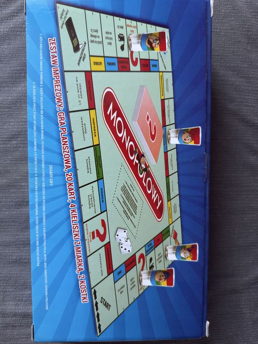 Gra na prezent monopolowy w stylu monopoly +18 gra alkoholowa