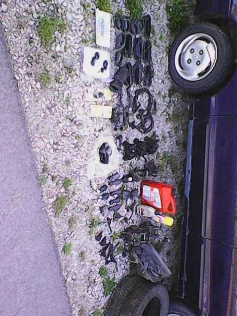 hyundai accent 96 duzo czesci sprawny zabytkowy dach z winylu