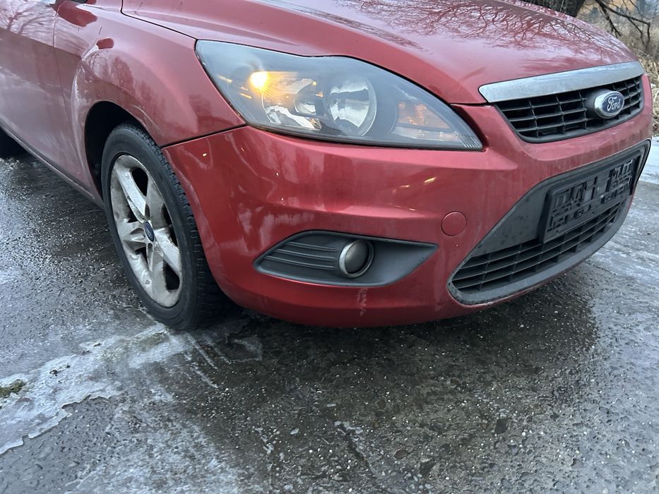 Zderzak maska lampa przod focus II lift kolor A4