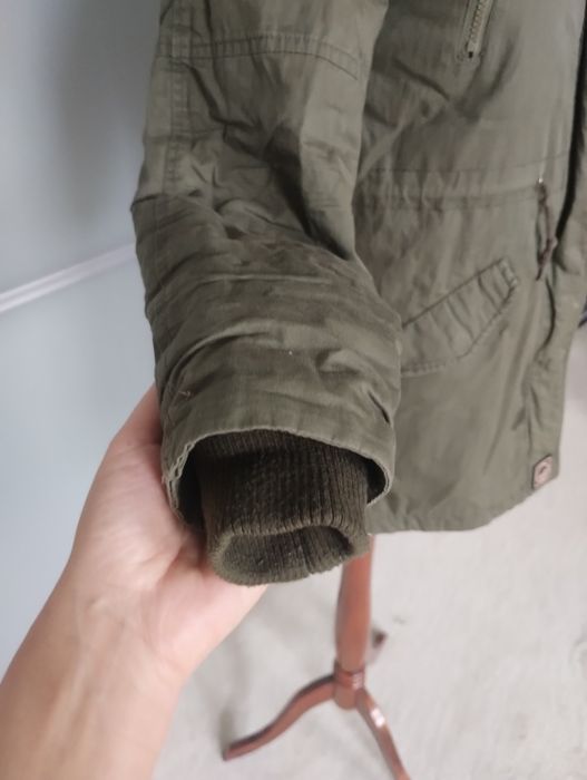 Kurtka, Parka  dziewczęca, rozm. 152, khaki