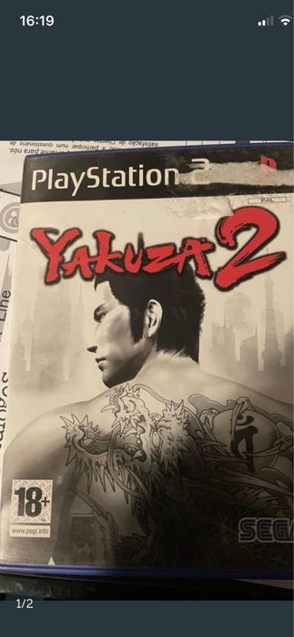 Jogo Ps2 Yakuza 2