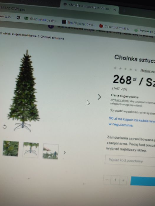 Choinka sztuczna