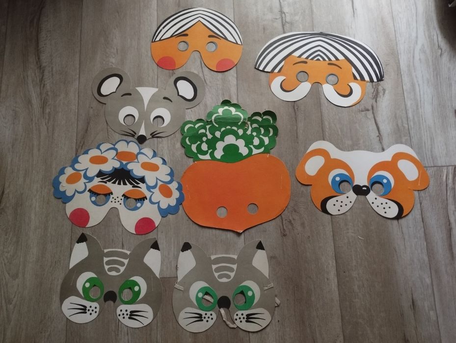 Маски карнавальные СССР