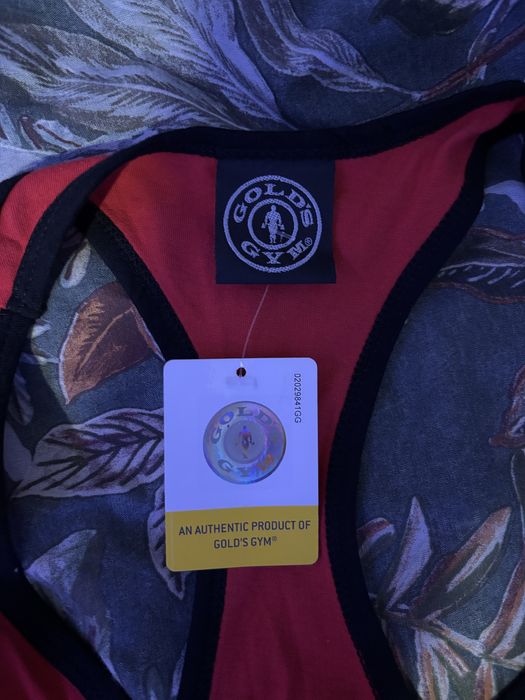 Tank Top Gold’s Gym Nowy.
