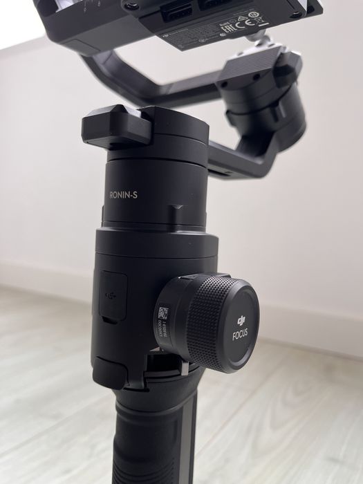 Gimbal DJI RONIN-S + acessórios