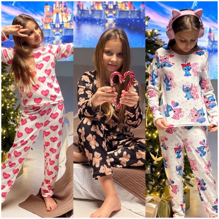 Дитяча принтована піжама