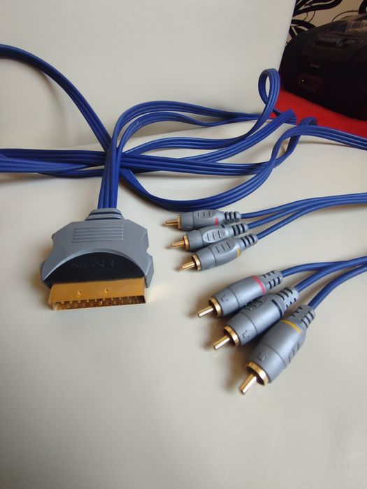 Kabel audio-video vivanco Euro Rca