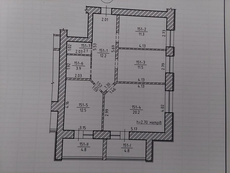 У продажу трикімнатна квартира від кращого забудовника