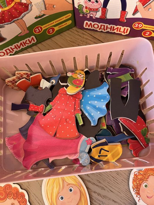 Магнітна гра ляльки+одяг