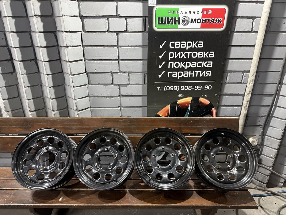99 Металические диски НОВЫЕ (штампы) 5/139,7 R15 Suzuki Jimny