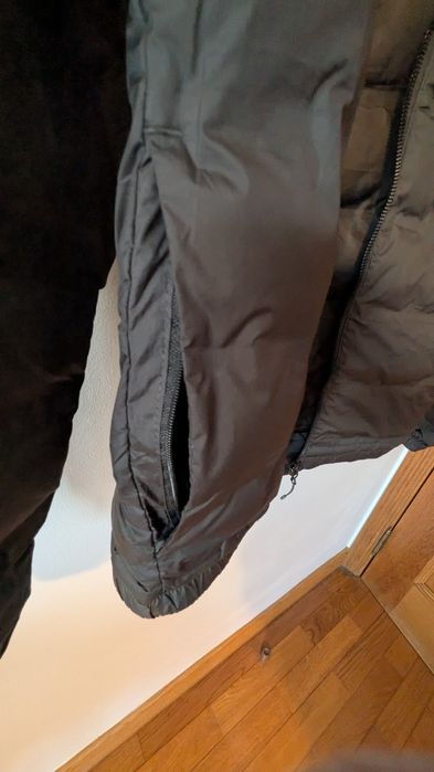 Casaco Acolchoado Preto ZARA - XL