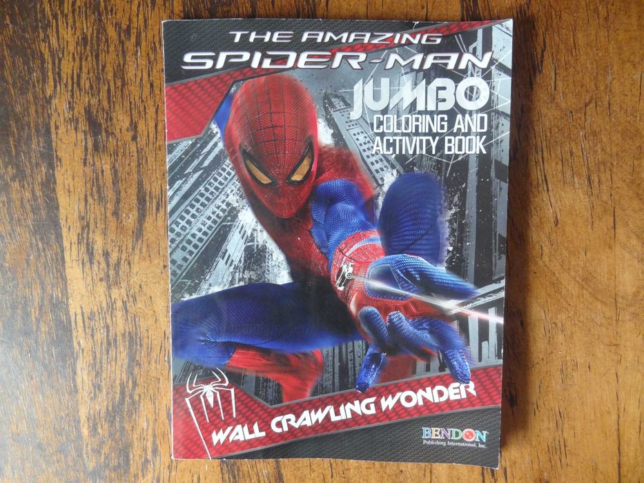 The Amazing SpiderMan Jumbo Coloring and Activity Book Unikat Konin