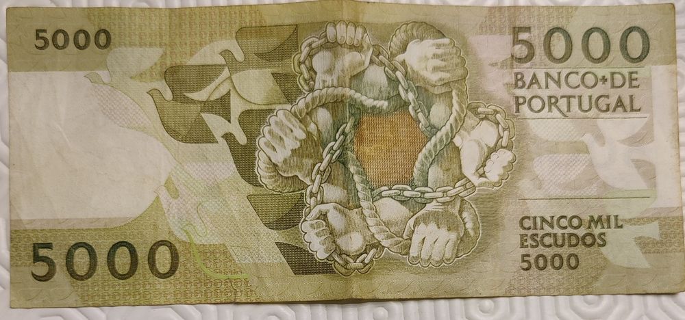 Nota 5000 escudos