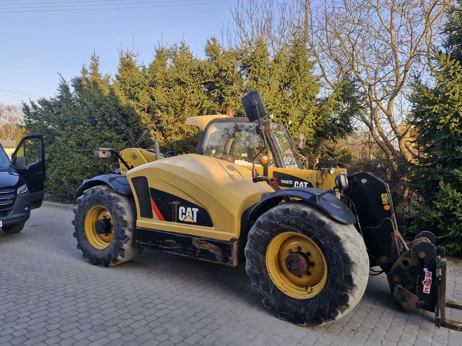 Ładowarka teleskopowa Caterpillar CAT TH 407 -2015 Sępólno Krajeńskie ...