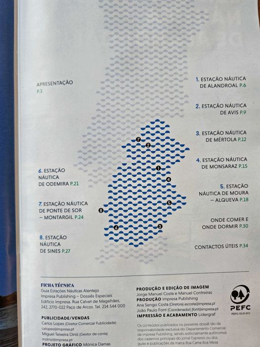 Guias das Estações Náuticas do Centro,Alentejo e Ribatejo