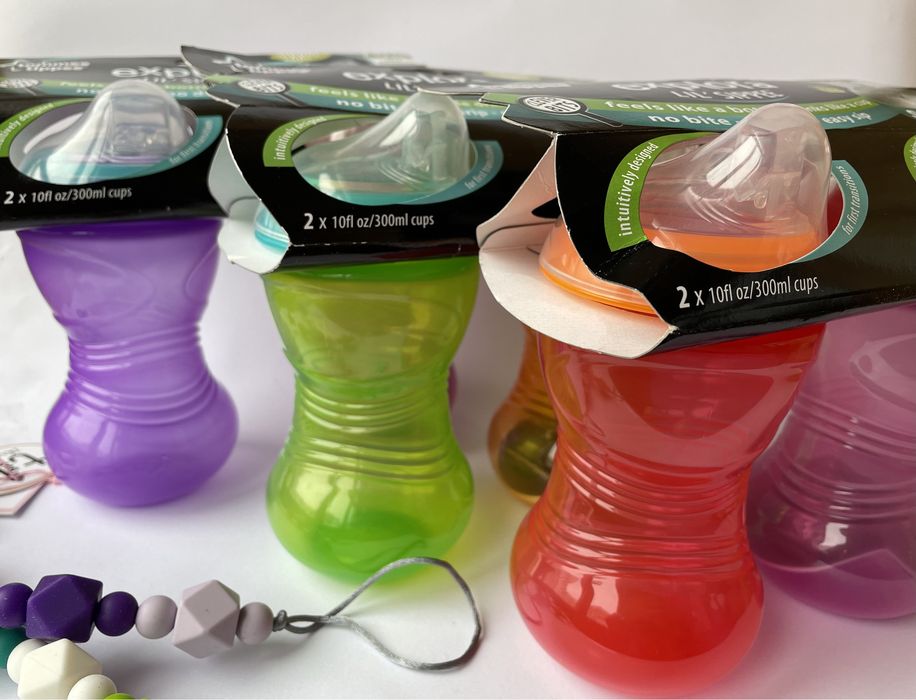 Пляшечка, поїльник-непроливайка мягким носиком Tommee Tippee