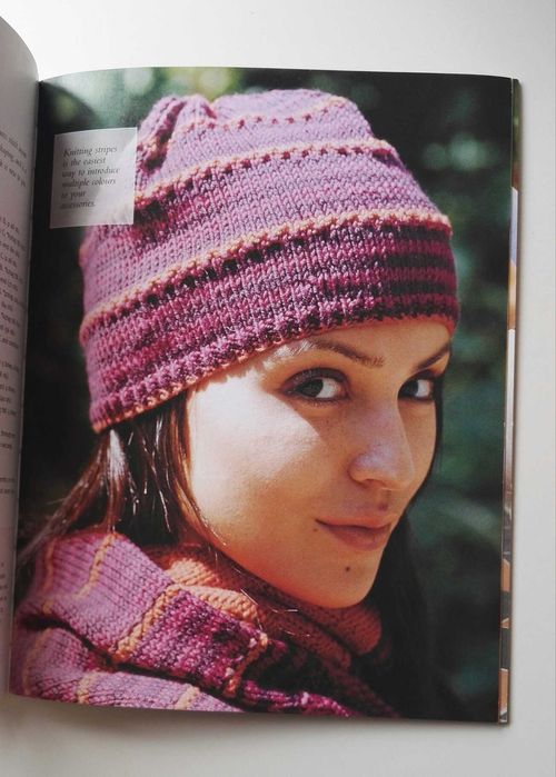 Livro tricot "Easy knitted accessories" de Jeanette Trotman