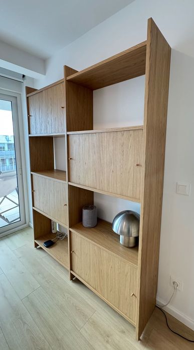 Estante IKEA LÅDMAKARE efeito carvalho – excelente estado