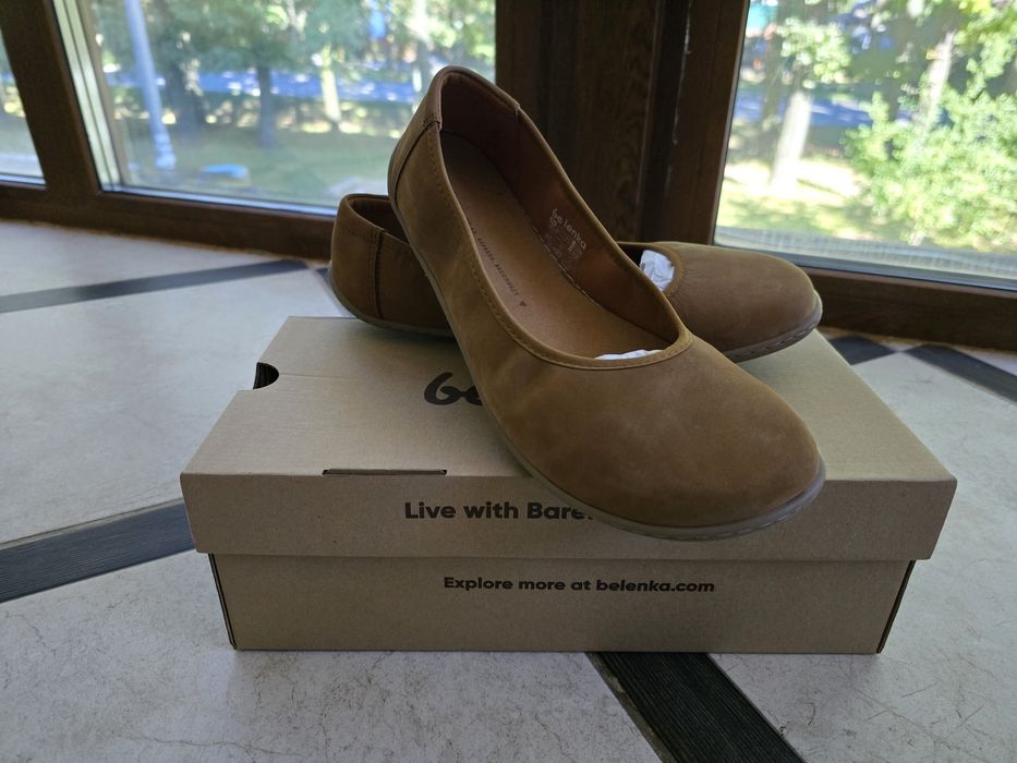 Belenka балетки Sophie бежеві 41EU 26см