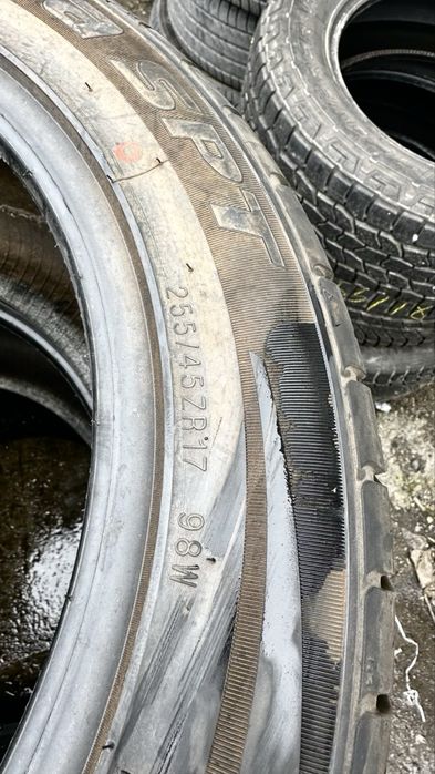 255/45/17 Kumho Ecsta Spt | новые | летние шины