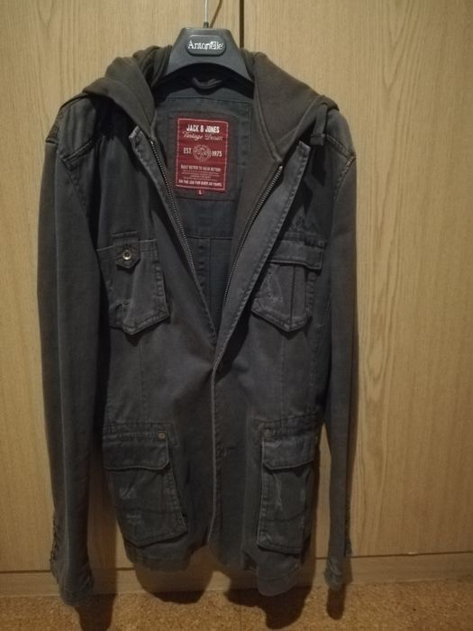 Casaco c/capuz verde