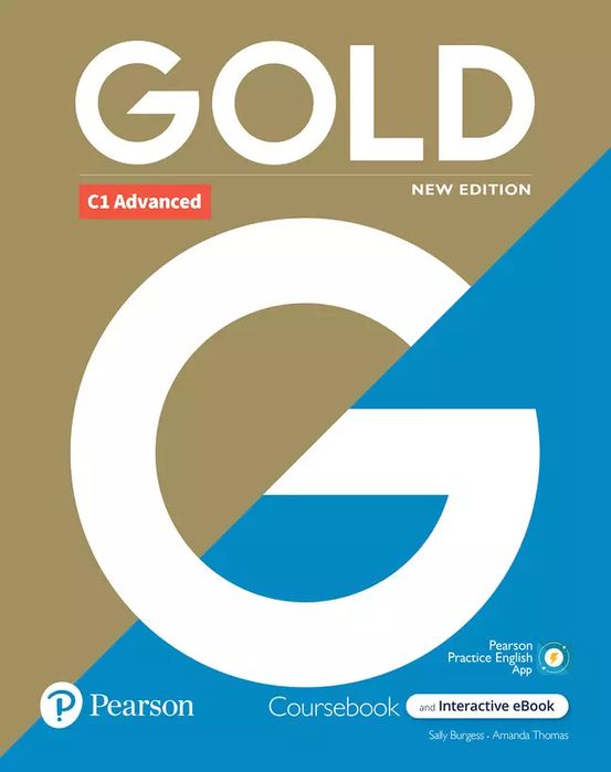 Gold C1 Advanced 2018 Coursebook + eBook. Pearson