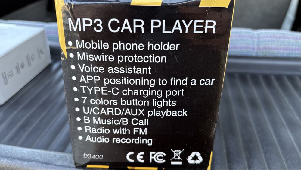 Radio mp3 car player
