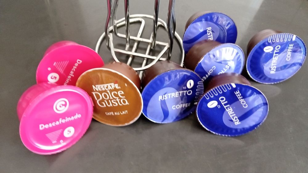 Suporte e Cápsulas Dolce Gusto