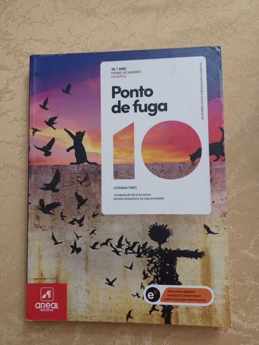 Manual - Ponto de Fuga 10 - Filosofia - 10.º Ano (COMO NOVO)